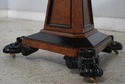 L74477: BAKER Burlwood Round Inlaid Center Table