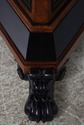 L74477: BAKER Burlwood Round Inlaid Center Table
