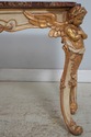 74123: Antique Italian Rococo Marble Top Console T