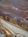 74123: Antique Italian Rococo Marble Top Console T