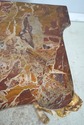 74123: Antique Italian Rococo Marble Top Console T
