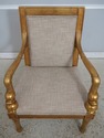 74489: Pair Of Neoclassical Gilt Gold Dolphin Open