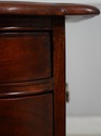 74431: THEODORE ALEXANDER Mahogany Block Front Bac