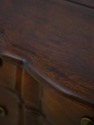 74431: THEODORE ALEXANDER Mahogany Block Front Bac