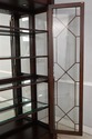 74376: MAITLAND SMITH Mahogany 2 Door Curio Cabine