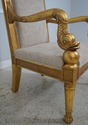 74489: Pair Of Neoclassical Gilt Gold Dolphin Open