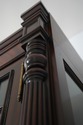 74376: MAITLAND SMITH Mahogany 2 Door Curio Cabine