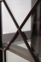 74376: MAITLAND SMITH Mahogany 2 Door Curio Cabine