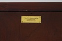 74376: MAITLAND SMITH Mahogany 2 Door Curio Cabine