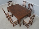 LF74493: Vintage Parquetry French Provincial Oak D