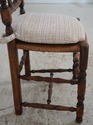 LF74493: Vintage Parquetry French Provincial Oak D