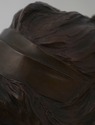 L74485: E. VALLANIS 19th Century Bronze Bust Of Wo