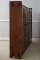 74438: STICKLEY Mission Oak 3 Door Bookcase