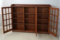 74438: STICKLEY Mission Oak 3 Door Bookcase