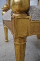 74489: Pair Of Neoclassical Gilt Gold Dolphin Open