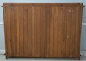 74438: STICKLEY Mission Oak 3 Door Bookcase