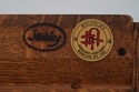 74438: STICKLEY Mission Oak 3 Door Bookcase