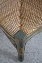 F74544: French Country Woven Seat Ladder Back Chai