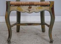 F74544: French Country Woven Seat Ladder Back Chai