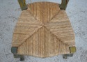 F74544: French Country Woven Seat Ladder Back Chai