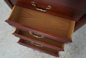 74384: DURHAM Cherry 2 Door 5 Drawer Lingerie Ches