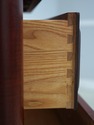 74384: DURHAM Cherry 2 Door 5 Drawer Lingerie Ches