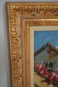 F61353EC: Artist Signed European Seaside Impressio