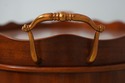 74525: MAITLAND SMITH Mahogany Oval Butlers Table