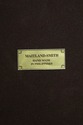 74525: MAITLAND SMITH Mahogany Oval Butlers Table