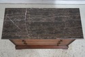 74526: ETHAN ALLEN Empire Style Marble Top 4 Drawe