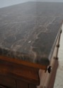 74526: ETHAN ALLEN Empire Style Marble Top 4 Drawe