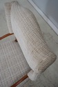 L74537: French Country Woven Seat Arm Chair