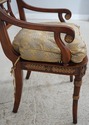 L74333: THEODORE ALEXANDER Cane Seat Mahogany Arm 
