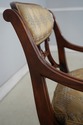 L74333: THEODORE ALEXANDER Cane Seat Mahogany Arm 