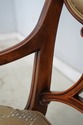 L74333: THEODORE ALEXANDER Cane Seat Mahogany Arm 