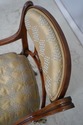 L74333: THEODORE ALEXANDER Cane Seat Mahogany Arm 