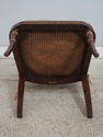 L74333: THEODORE ALEXANDER Cane Seat Mahogany Arm 