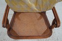 L74333: THEODORE ALEXANDER Cane Seat Mahogany Arm 