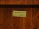 L74518: MAITLAND SMITH Neoclassical Mahogany Crede