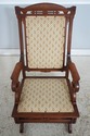 F74522: F. MOHR & CO Eastlake Victorian Walnut Roc