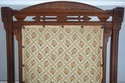 F74522: F. MOHR & CO Eastlake Victorian Walnut Roc