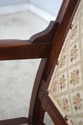 F74522: F. MOHR & CO Eastlake Victorian Walnut Roc