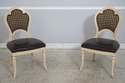 L74538: Set of 8 HICKORY WHITE Country French Dini