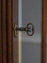 73141: RIDGEWAY Gothic Walnut Tall Case Grandfathe