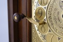 73141: RIDGEWAY Gothic Walnut Tall Case Grandfathe
