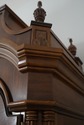 73141: RIDGEWAY Gothic Walnut Tall Case Grandfathe