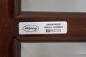 73141: RIDGEWAY Gothic Walnut Tall Case Grandfathe