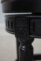 74343: Set Of 4 FRONTGATE Leather Counter Stools