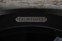74343: Set Of 4 FRONTGATE Leather Counter Stools