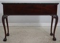 L74532: STICKLEY 4 Drawer Marble Top Server Consol